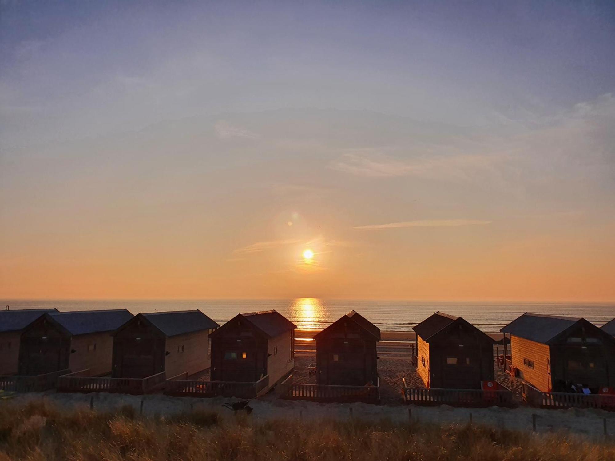 Strandvakantiehuisjes Katwijk Katwijk aan Zee Eksteriør bilde