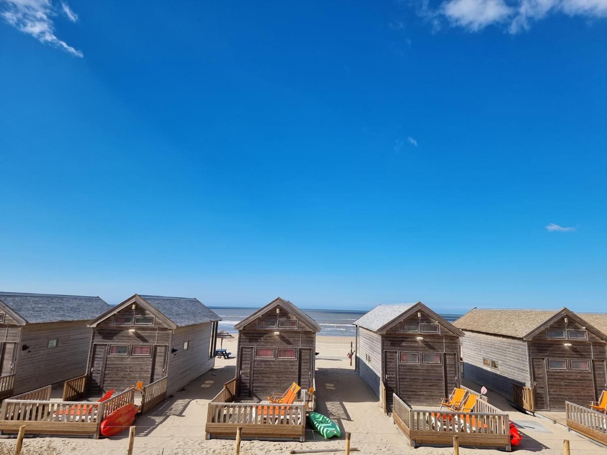 Strandvakantiehuisjes Katwijk Katwijk aan Zee Eksteriør bilde